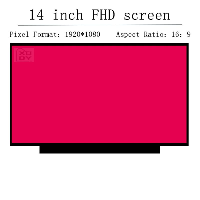  LED Ʈ NV140FHM-N4W Ʈ LCD ũ г, 14 ġ, 1920x1080 FHD IPS 30  EDP